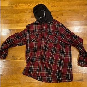 Men’s Hooded Flannel